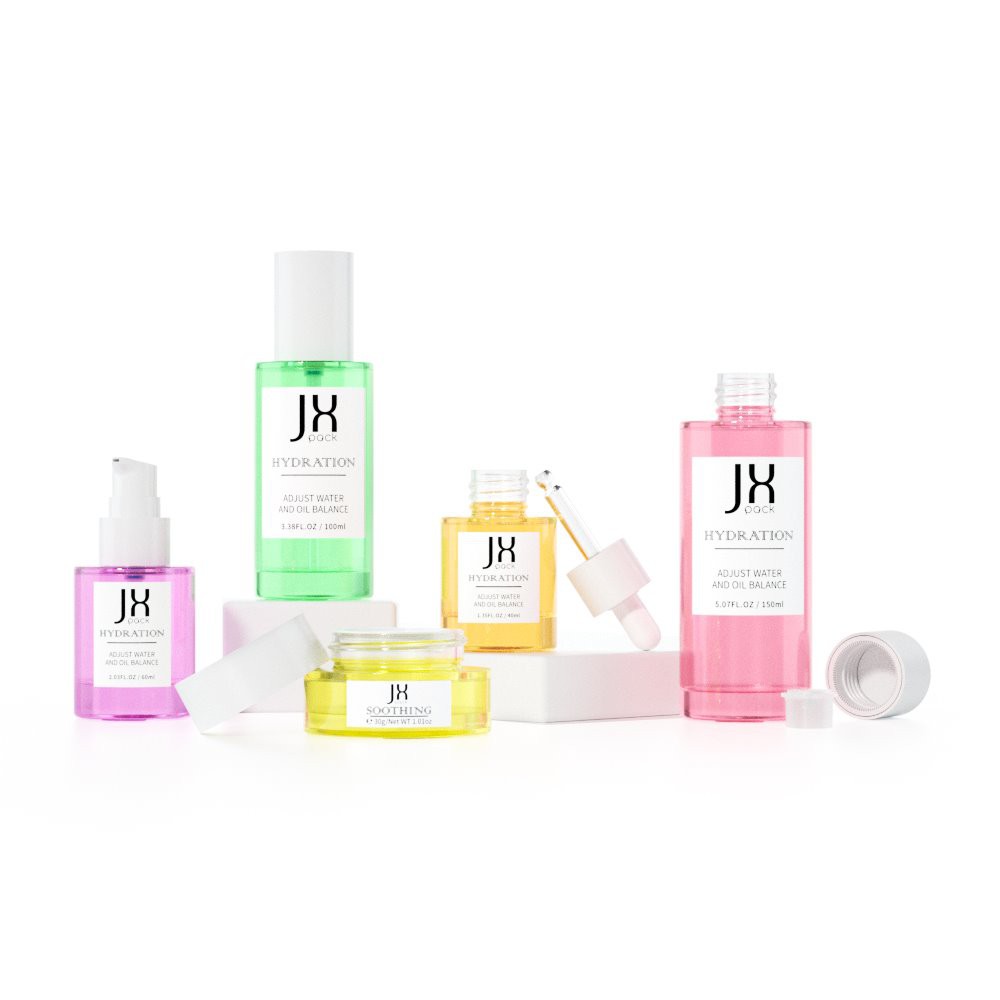 glass skincare bottle glass skincare bottle