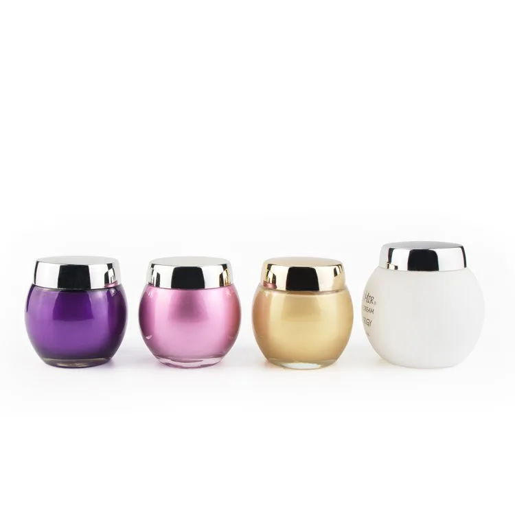 empty cosmetic jar for skincare
