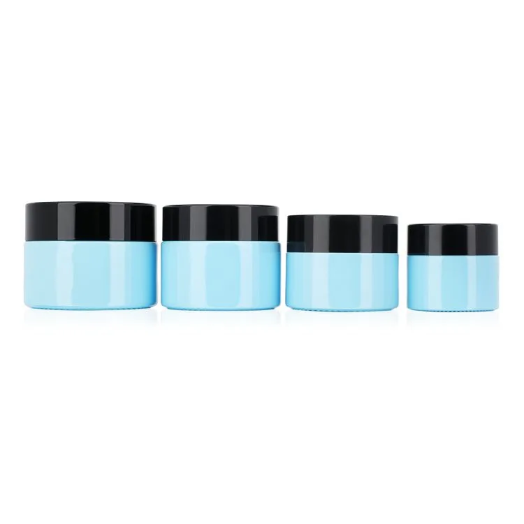 empty face cream jar containers