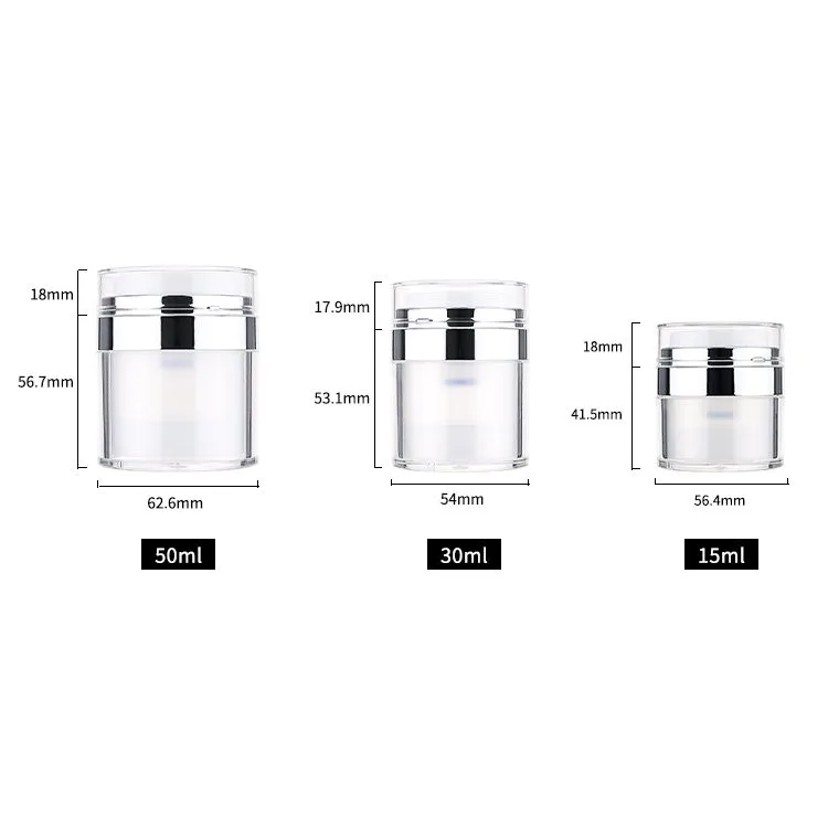 30ml airless cream jar 30ml airless cream jar