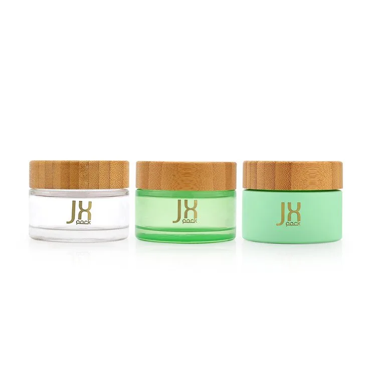 green glass cream jar green glass cream jar