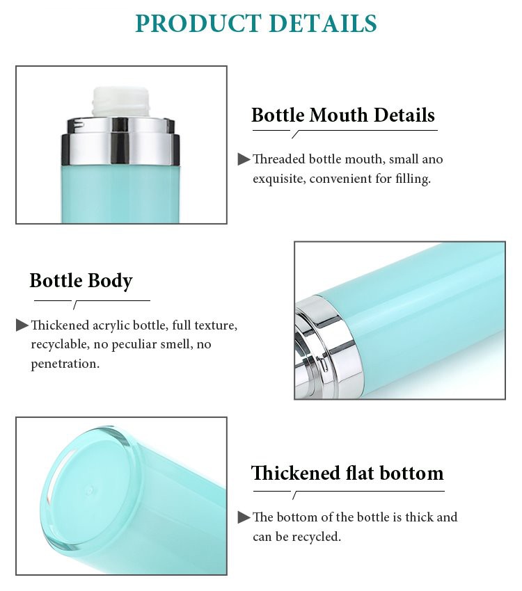 plastic foundation pump bottle plastic foundation pump bottle