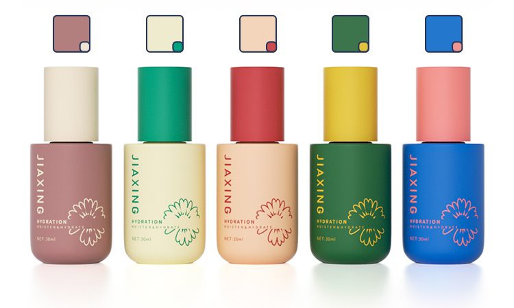 round glass foundation bottle round glass foundation bottle