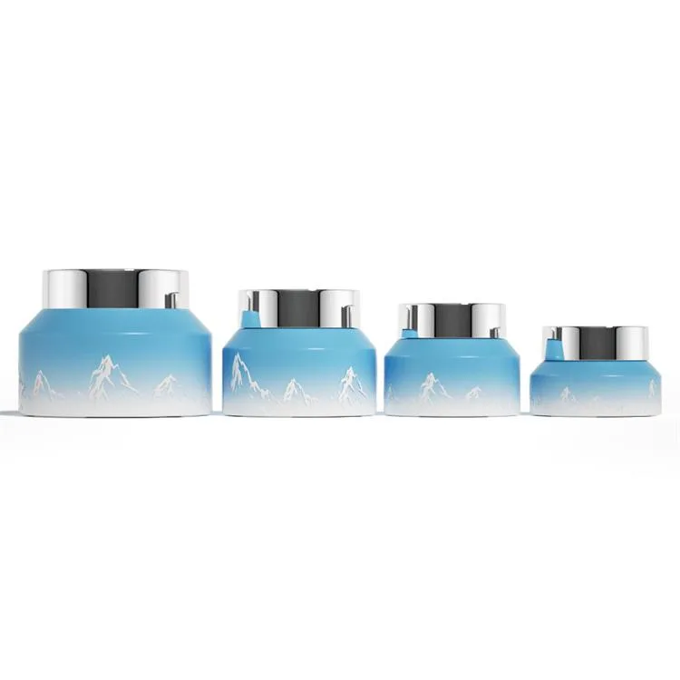 inclined shoulder cosmetic jars inclined shoulder cosmetic jars