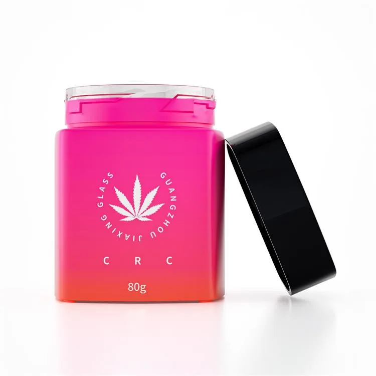 product-750-750 square gradient glass hemp jar