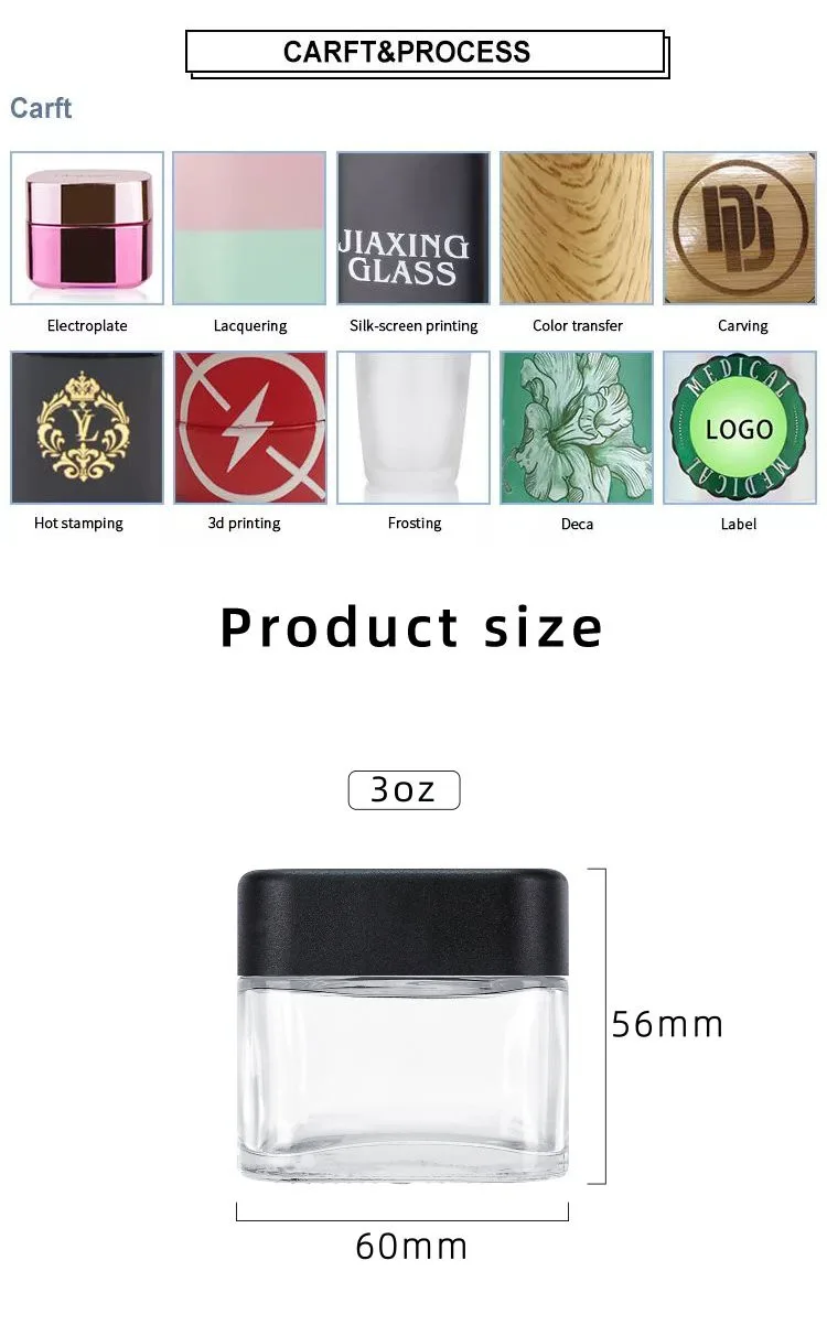 glass shild resistant jar