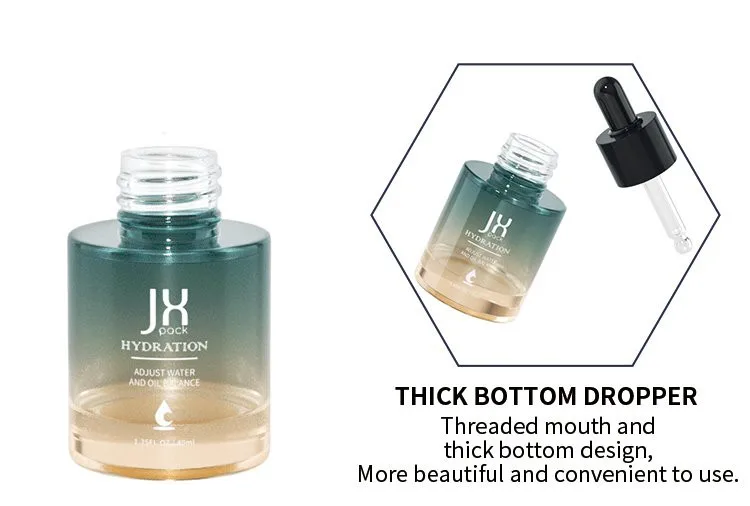 luxury glass cosmetic bottles set