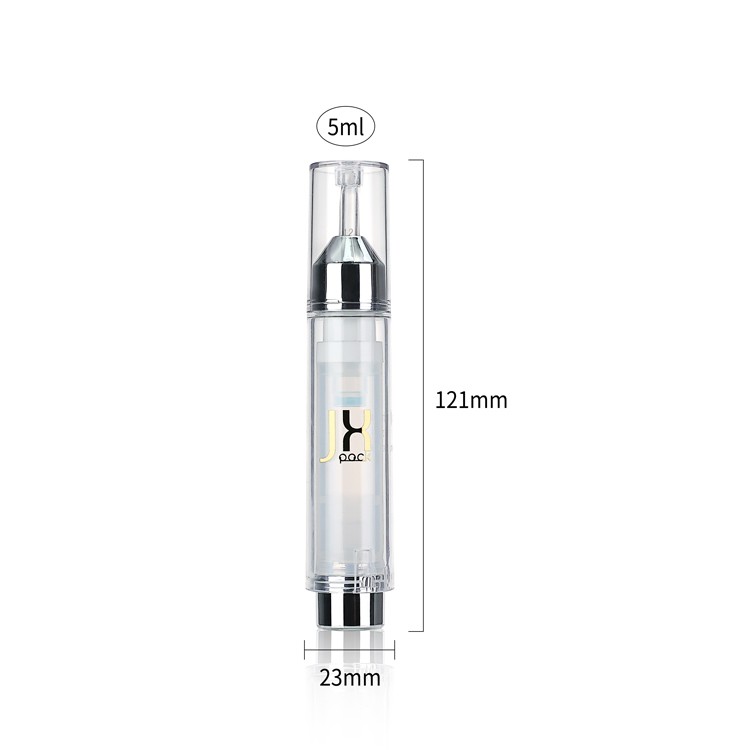 5ml white plastic cosmetic packaging 5ml white plastic cosmetic packaging