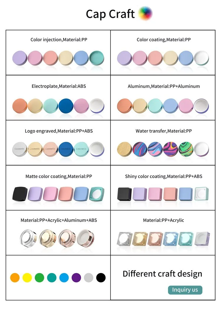 plating cosmetic jar plating cosmetic jar
