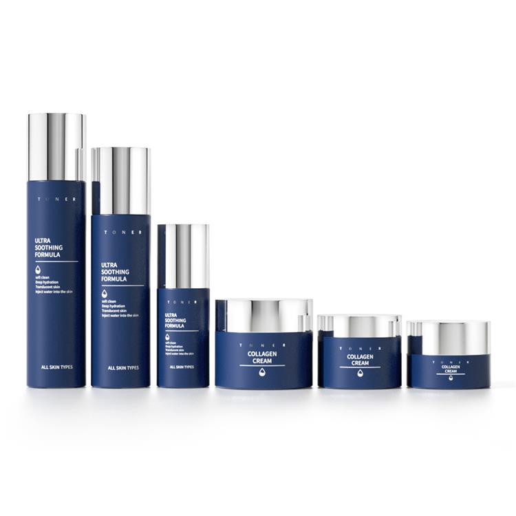 glass empty cosmetic bottle set glass empty cosmetic bottle set