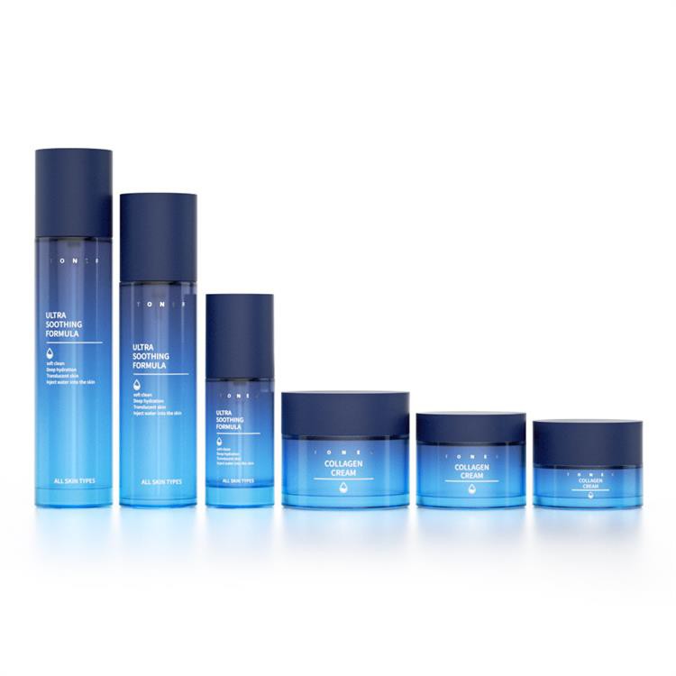 straight round cosmetic bottle set straight round cosmetic bottle set