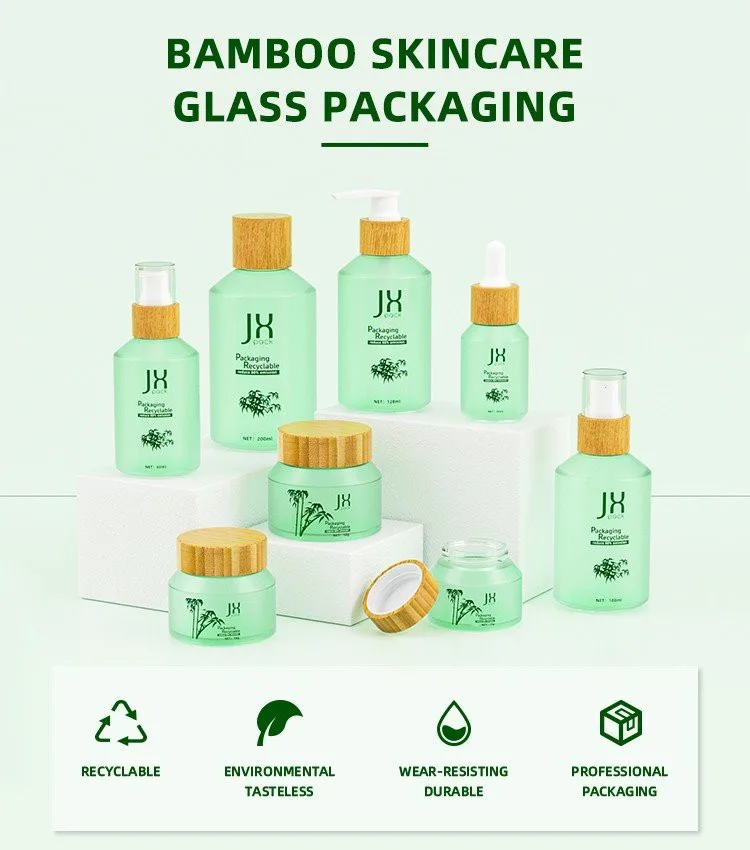 eco friendly makeup packaging with bamboo cap eco friendly makeup packaging with bamboo cap