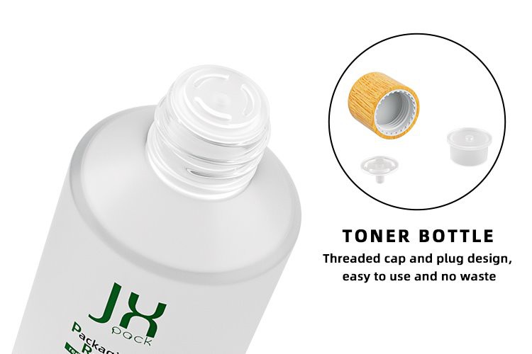 cosmetic packaging with bamboo cap cosmetic packaging with bamboo cap