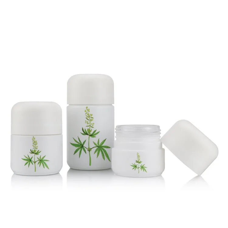 70g glass child proof jar