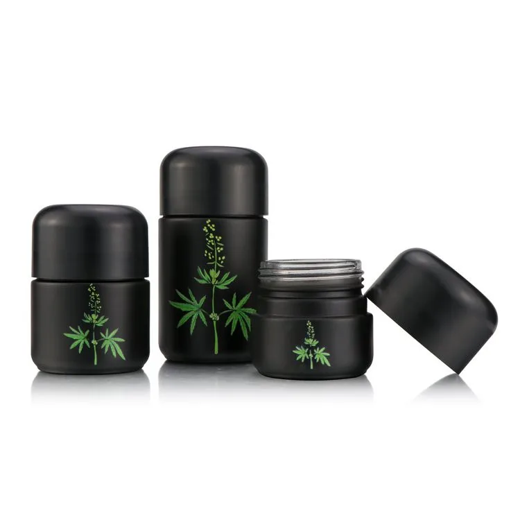 50g glass child proof jar