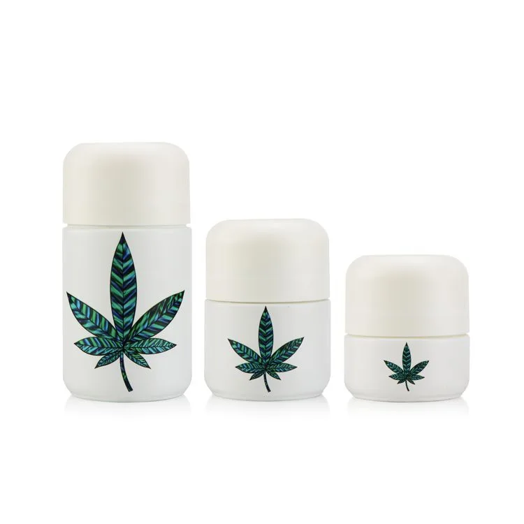 50g glass marijuana jar