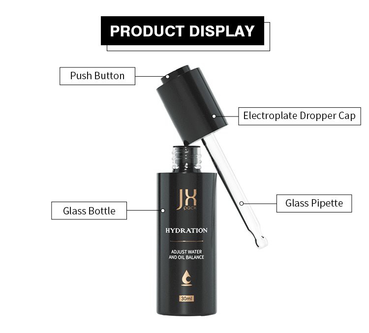 press 1 oz glass black dropper bottle press 1 oz glass black dropper bottle