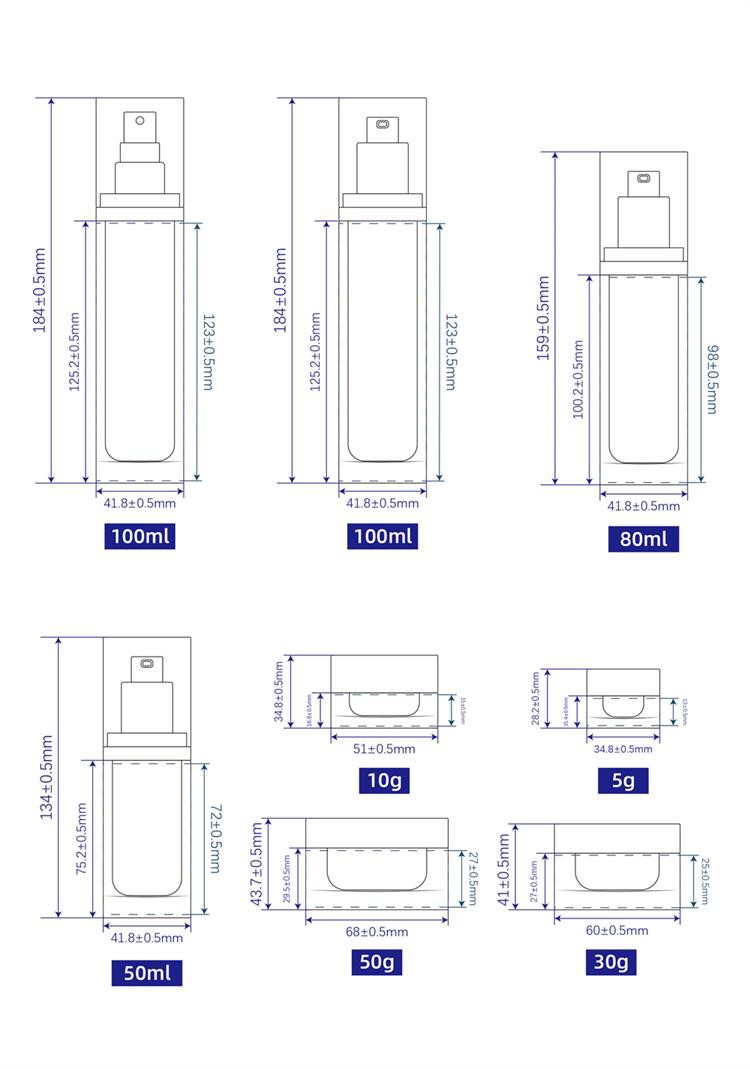 recycled plastic cosmetic bottle packaging recycled plastic cosmetic bottle packaging