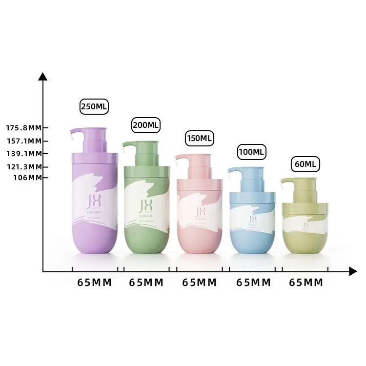 100ml airless lotion bottle