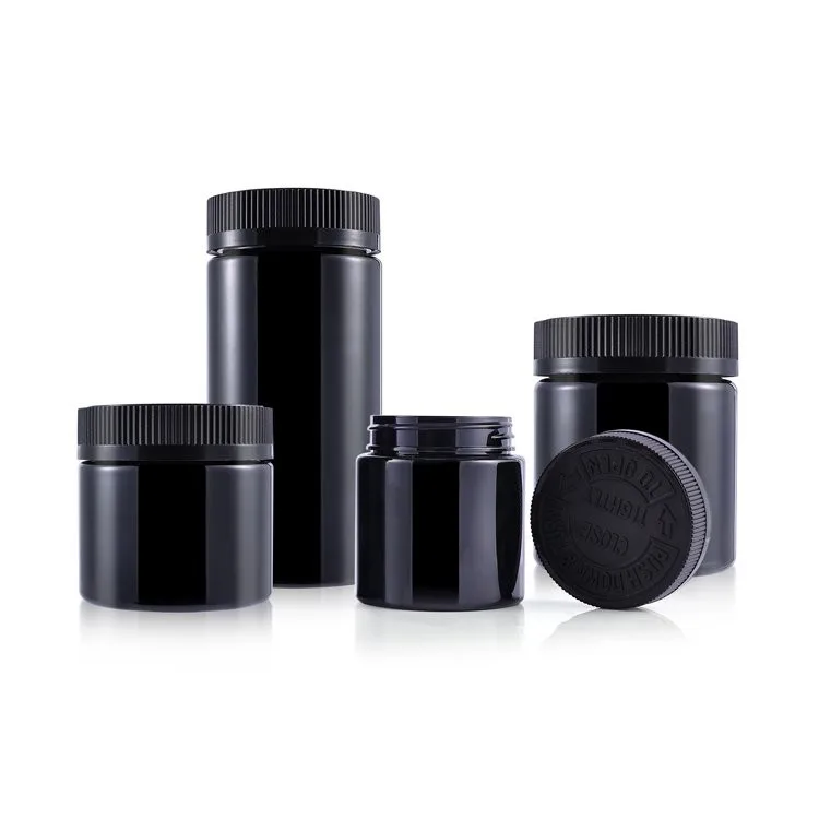 black storage jar black storage jar