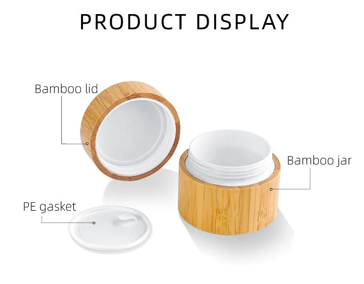 bamboo cream jar 15g bamboo cream jar 15g