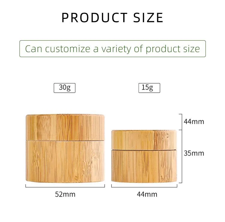 cosmetic jar with wooden lid cosmetic jar with wooden lid