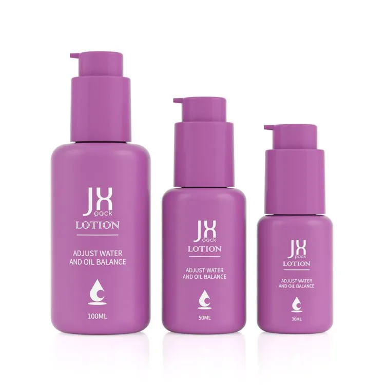 cosmetic lotion pump bottle
