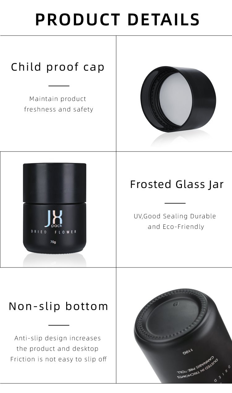 round child resistant jar