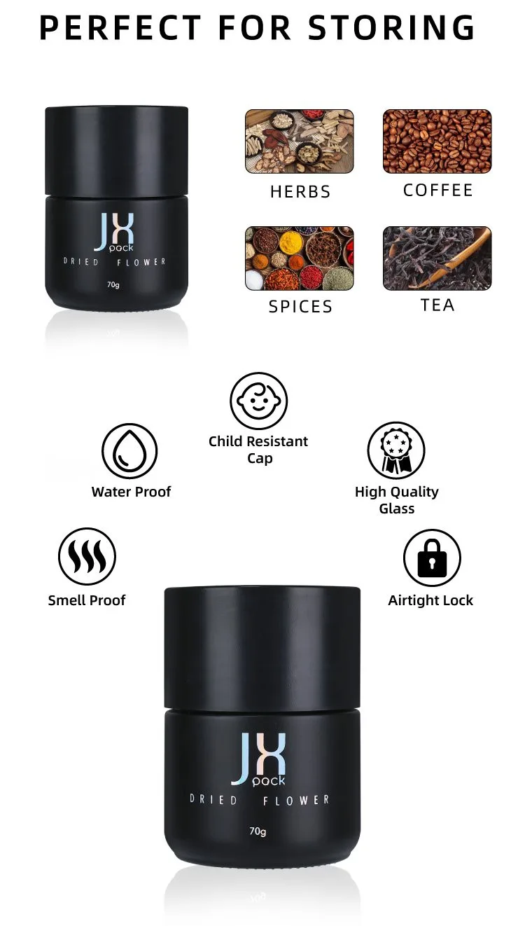 black round child resistant jar black round child resistant jar