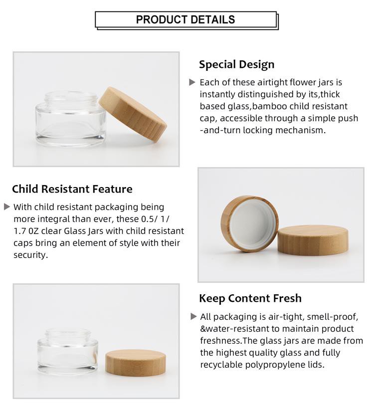 glass jar with cr bamboo lid glass jar with cr bamboo lid