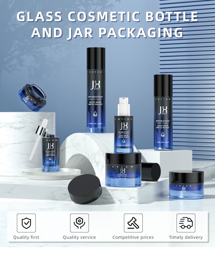 thick bottom glass skincare packaging thick bottom glass skincare packaging