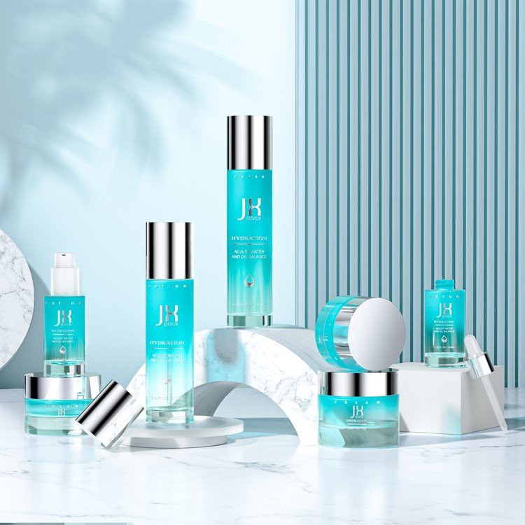 gradient skincare bottle packaging gradient skincare bottle packaging