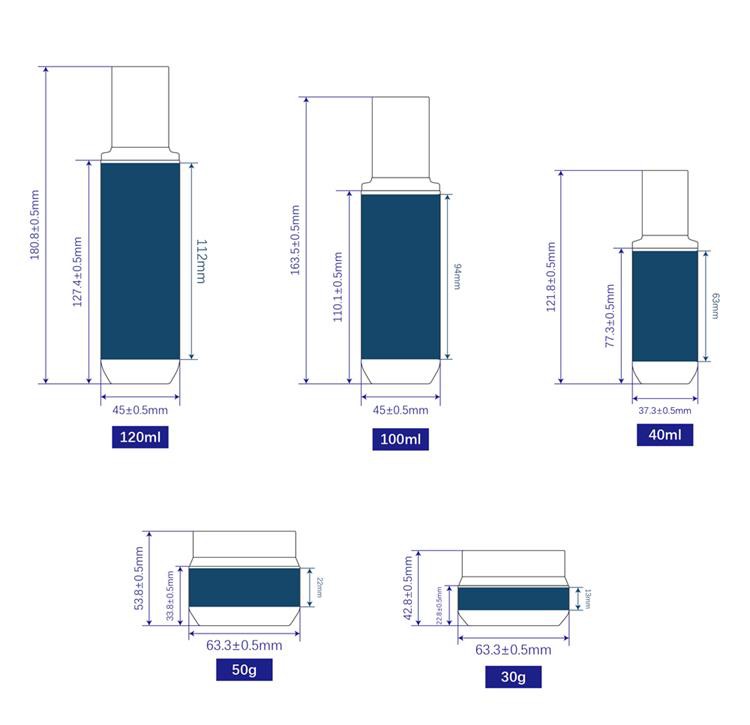 skin care glass packaging skin care glass packaging