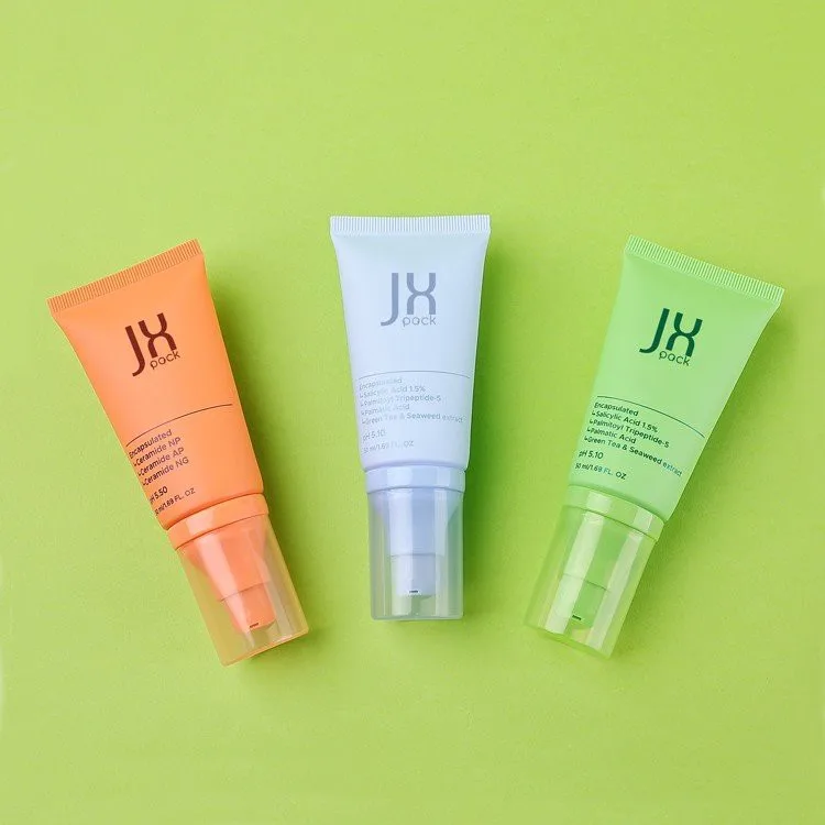 plastic cosmetic tubes