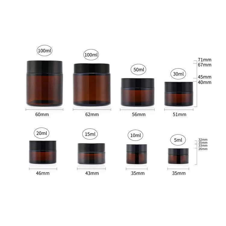 50ml cosmetic jars 50ml cosmetic jars