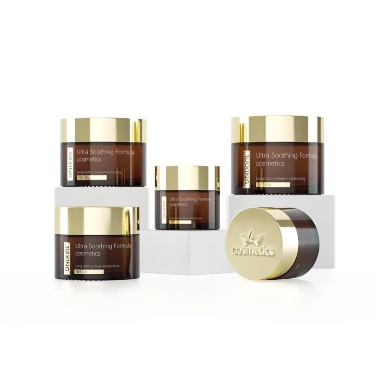 glass cream jars glass cream jars