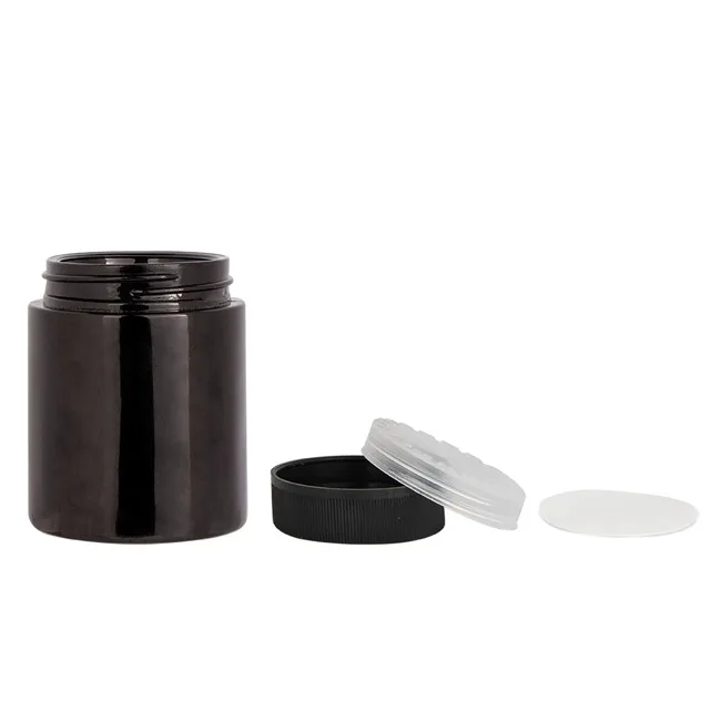 4oz black glass child resistant jar 4oz black glass child resistant jar