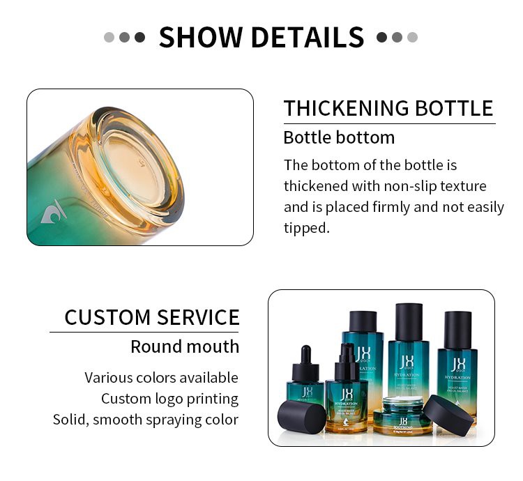 glass cosmetics jars glass cosmetics jars