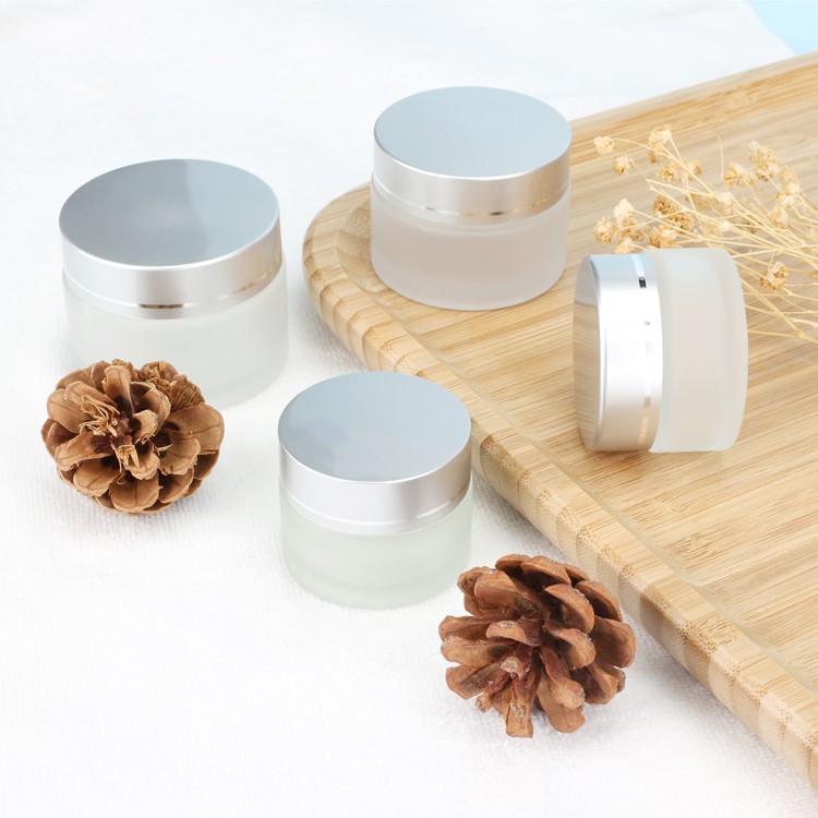 small cream jars