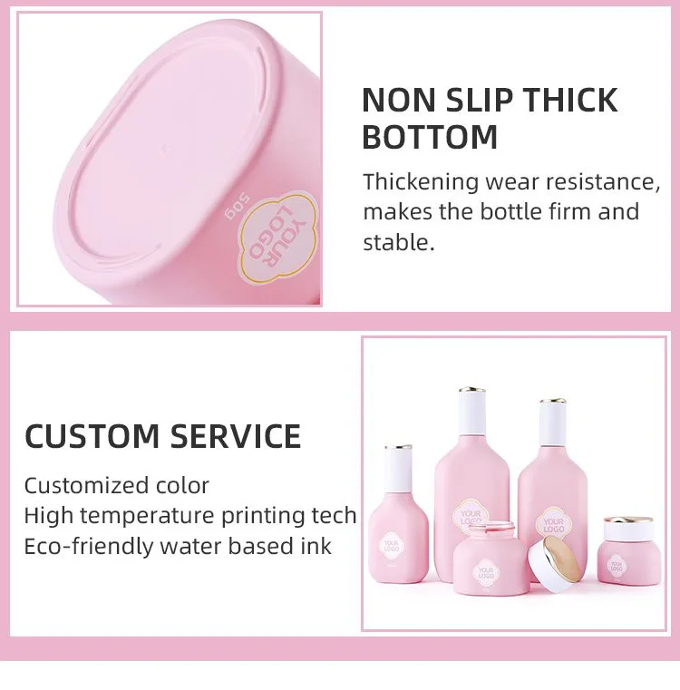 custom skincare bottles