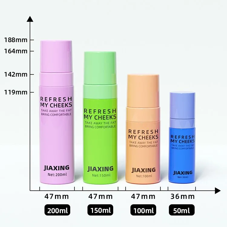 200ml empty plastic bottles
