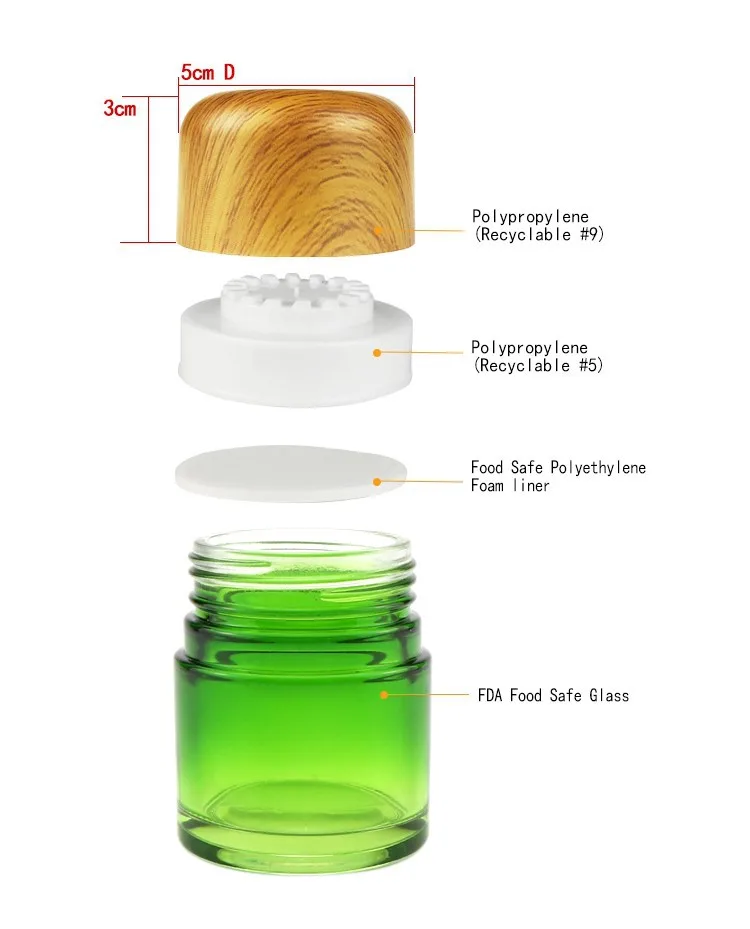  glass weed jars