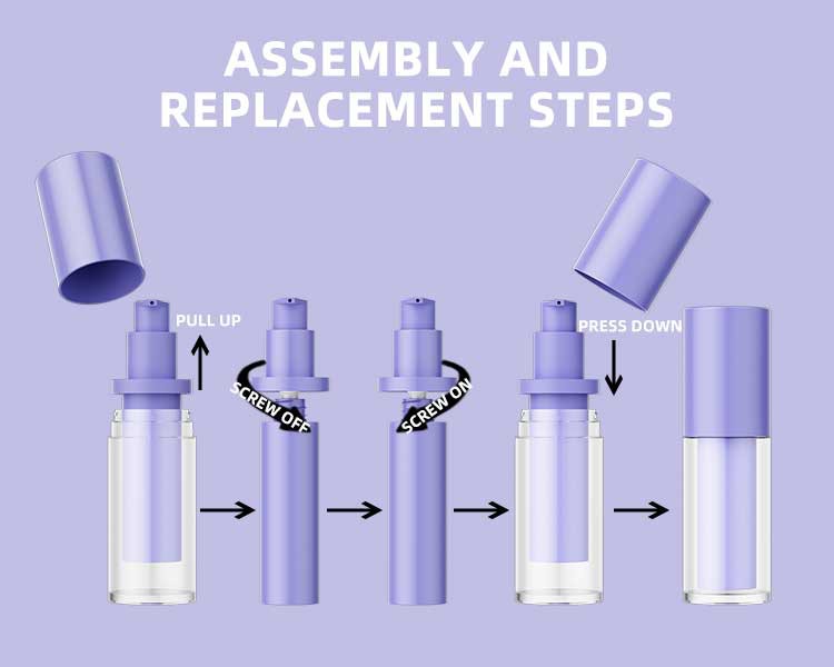 small empty lotion bottles