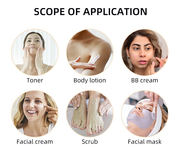 skincare in glass bottles