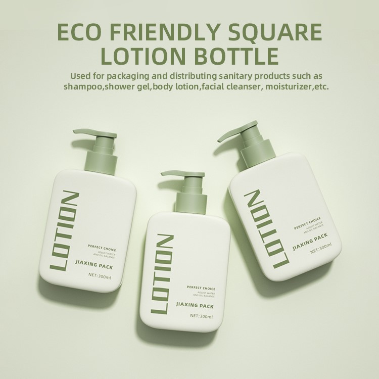 empty plastic lotion bottles