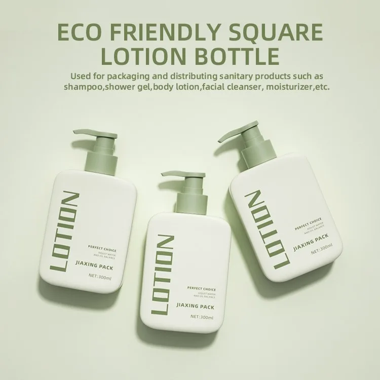 empty plastic lotion bottles