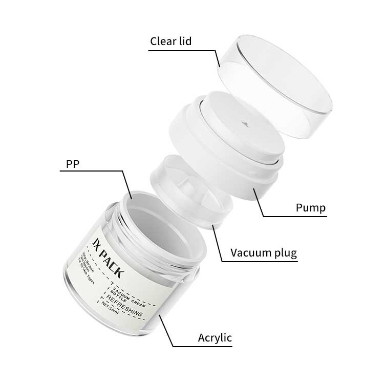 airless cosmetic containers