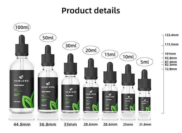 100 ml amber glass bottle
