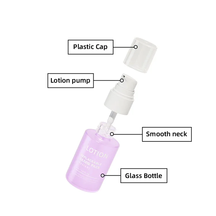 small lotion pump bottle