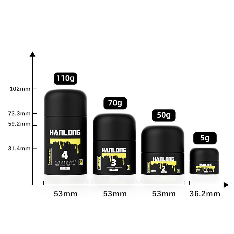 5g child proof jar packaging 5g child proof jar packaging